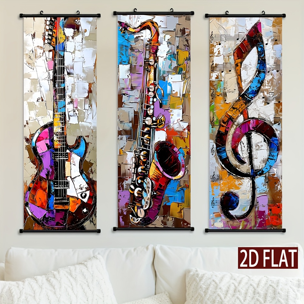 Wall Scroll Tapestry - Tapeçaria de Parede em Pergaminho com