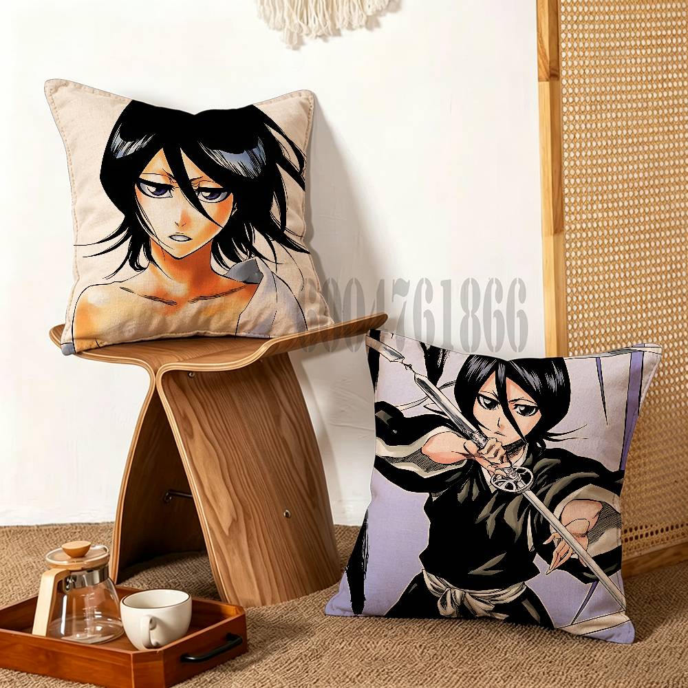 R/Anime Merchandise - R-Rukia, capa de almofada estampada com