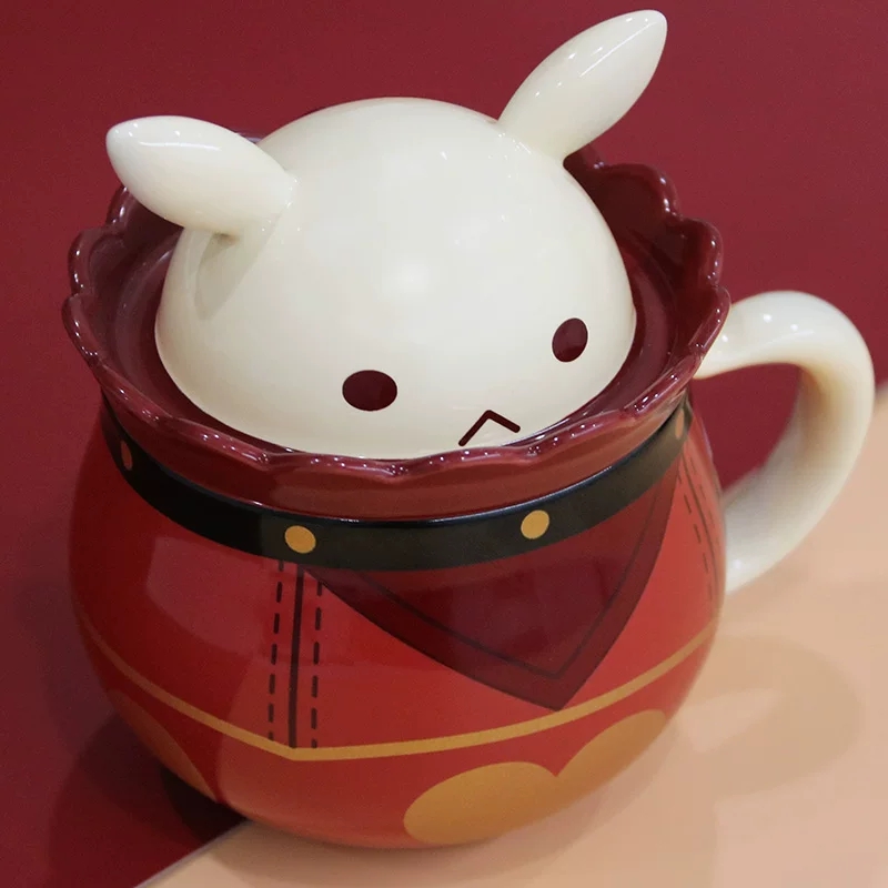 Anime Merchandise Mugs - Conjunto de chávena e pires para