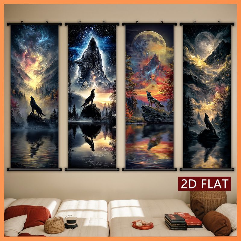 VIKAMA Tapeçaria de Parede Gal - Wall Scroll Tapestry avaliação e preço