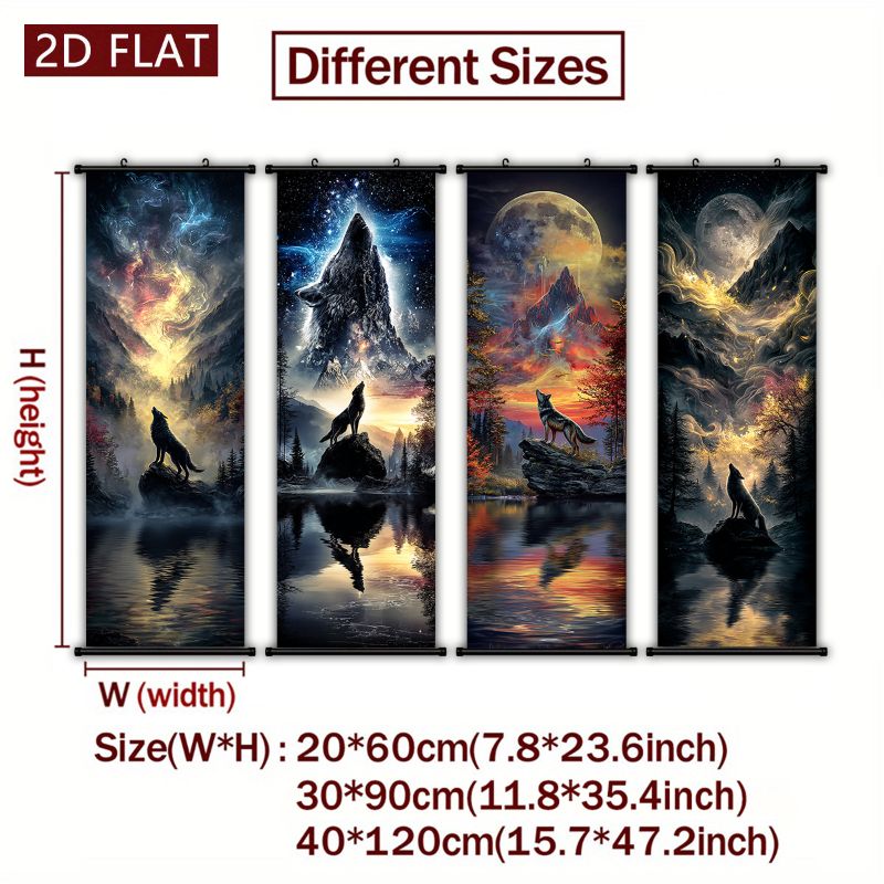 VIKAMA Tapeçaria de Parede Gal - Wall Scroll Tapestry avaliação e preço