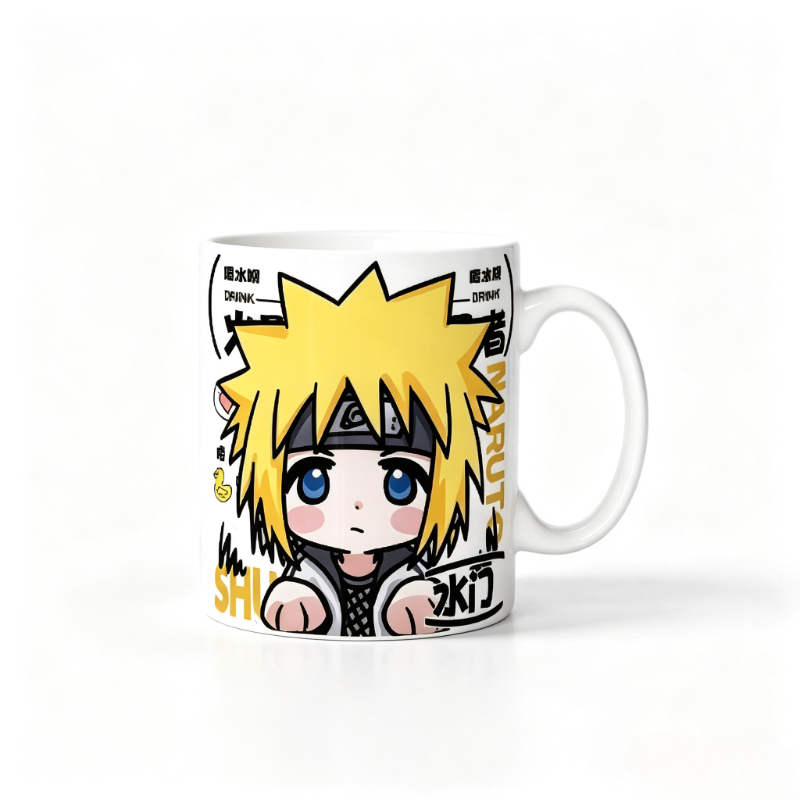 Caneca de Cerâmica Kawaii 2D C - Anime Merchandise Mugs avaliação e preço