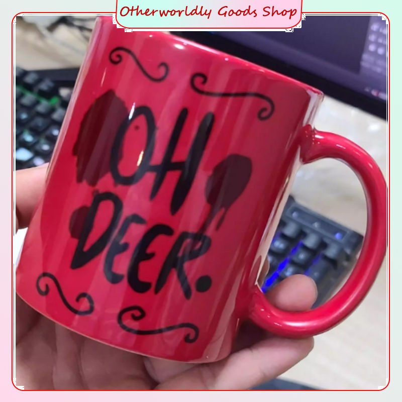 Hazbin hotel alastor caneca de - Anime Merchandise Mugs avaliação e preço