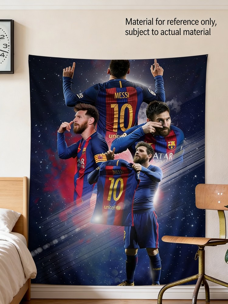 Lionel Messi Barcelona # 10 Ta - Wall Scroll Tapestry avaliação e preço