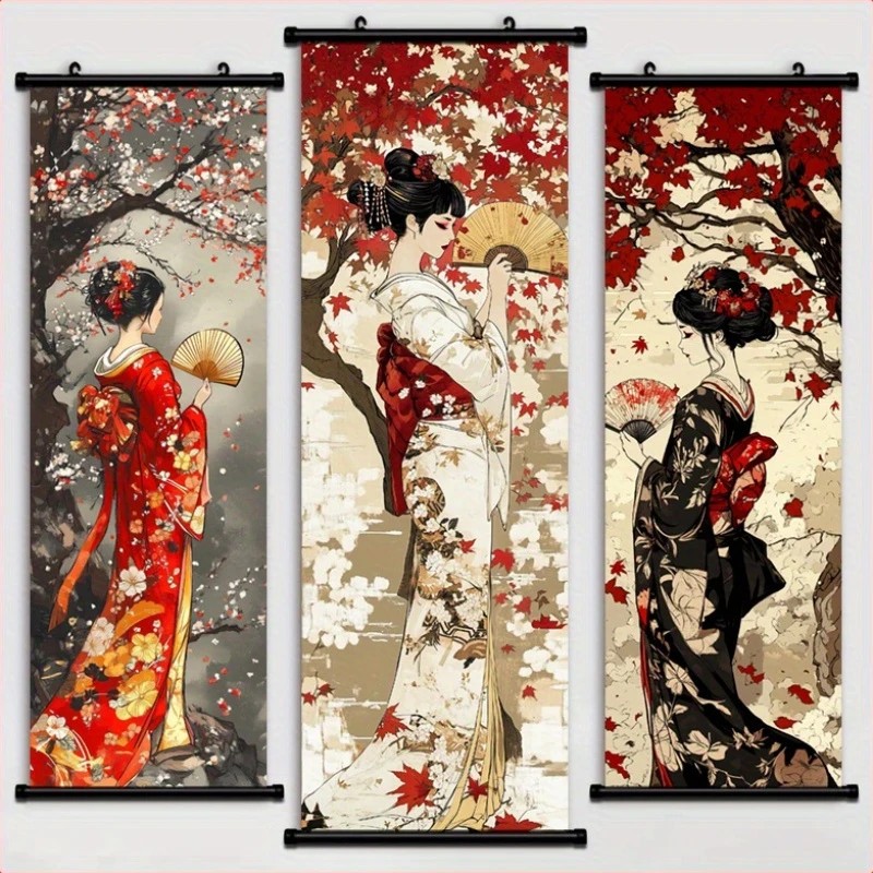 VIKAMA Conjunto de Tapeçaria d - Wall Scroll Tapestry avaliação e preço
