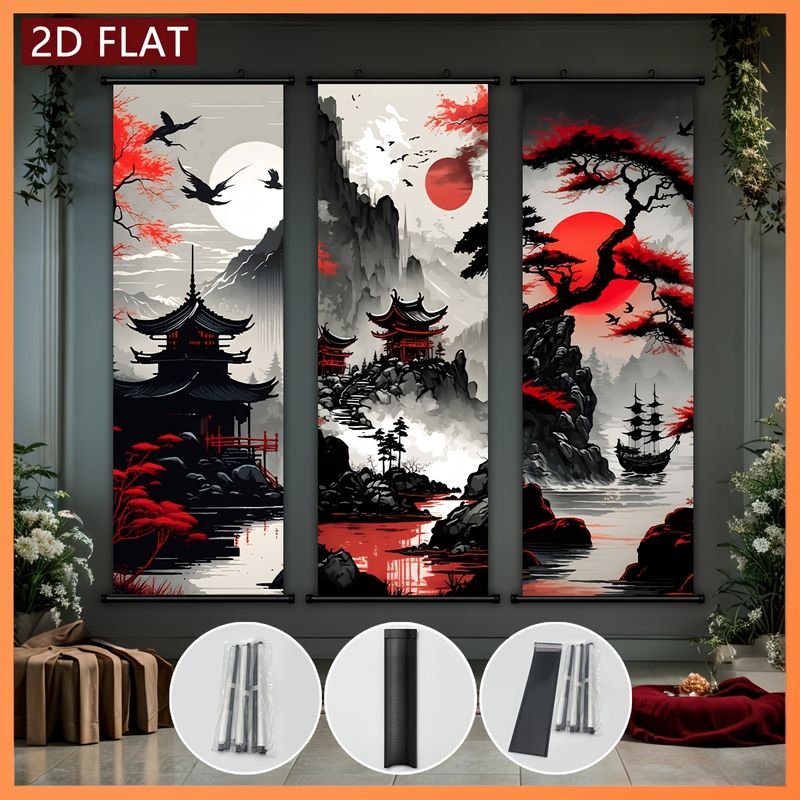 Tapeçaria Japonesa VIKAMA com  - Wall Scroll Tapestry avaliação e preço