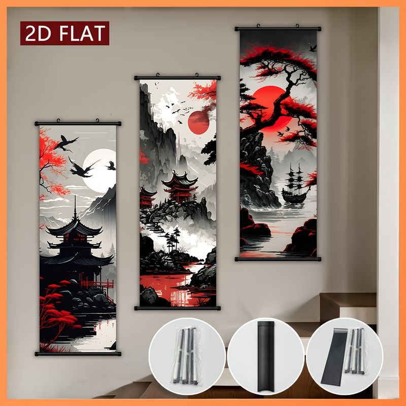 Tapeçaria Japonesa VIKAMA com  - Wall Scroll Tapestry avaliação e preço