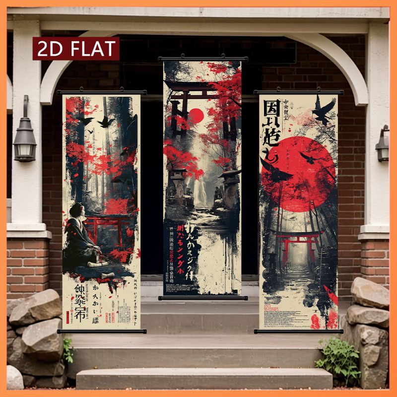 VIKAMA Tapeçaria de Parede com - Wall Scroll Tapestry avaliação e preço