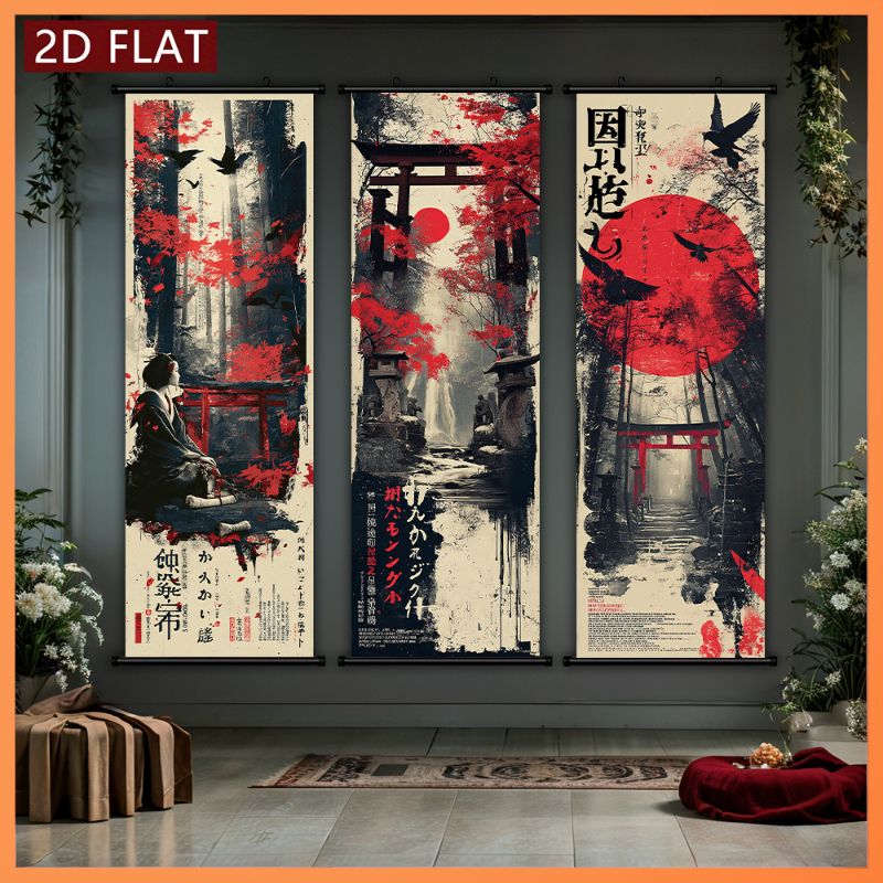 VIKAMA Tapeçaria de Parede com - Wall Scroll Tapestry avaliação e preço