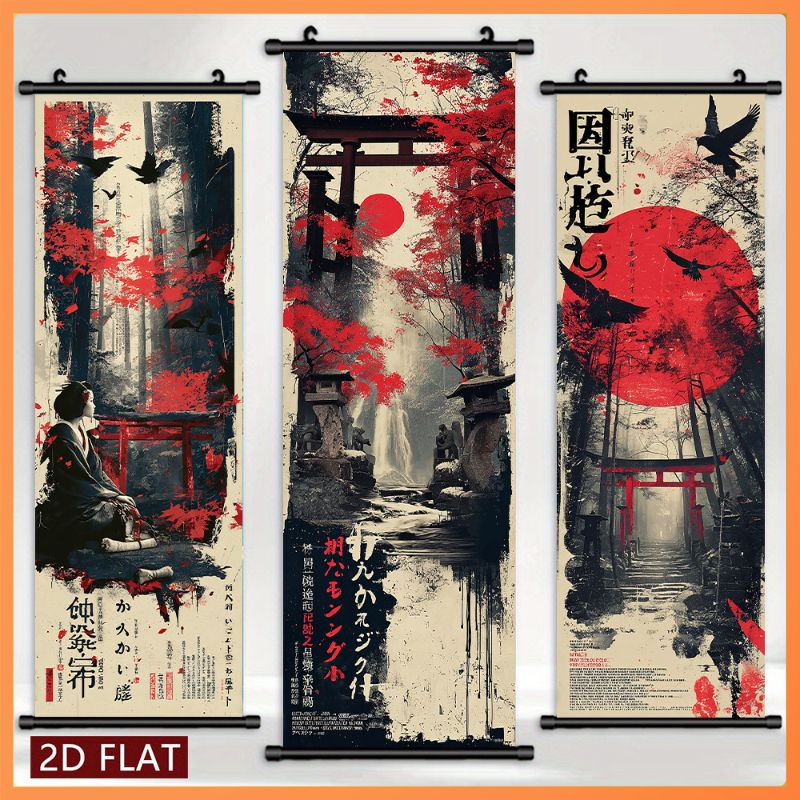 VIKAMA Tapeçaria de Parede com - Wall Scroll Tapestry avaliação e preço