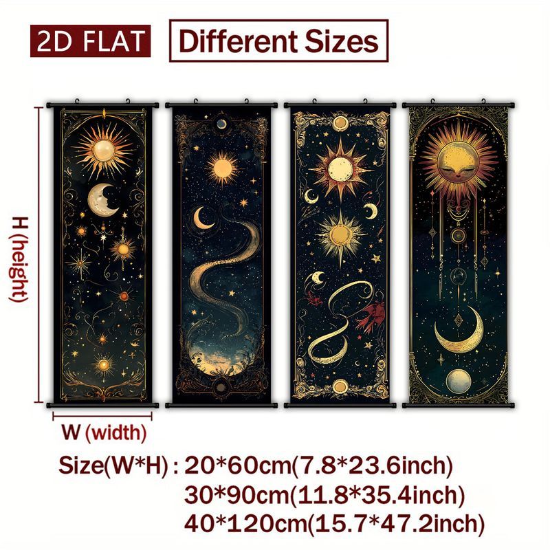 VIKAMA Tapeçaria de Parede com - Wall Scroll Tapestry avaliação e preço
