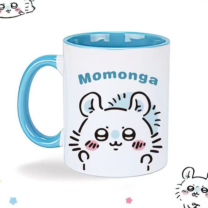 Caneca de Cerâmica Chiikawa Ha - Anime Merchandise Mugs avaliação e preço